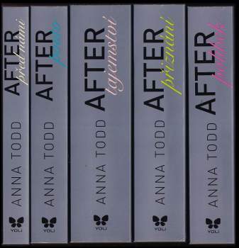 Anna Todd: Série After, kompletní, 1. - 5. díl