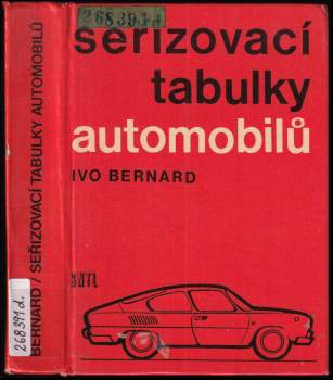 Seřizovací tabulky automobilů