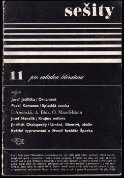 Sešity pro mladou literaturu Ročník 2 č.11