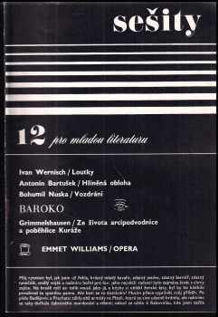 Petr Kabeš: Sešity pro mladou literaturu Ročník 2 č.12