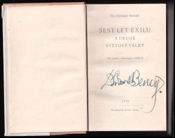 Edvard Beneš: Šest let exilu a druhé světové války