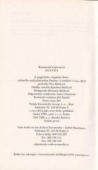 Rosamund Lupton: Sestra