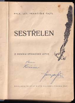 František Fajtl: Sestřelen