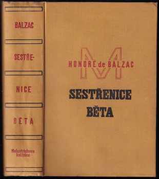 Sestřenice Běta - Honoré de Balzac (1929, Melantrich) - ID: 634773
