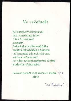 Marie Štemberková: Sestřenka ironie