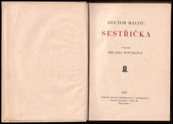 Hector Malot: Sestřička
