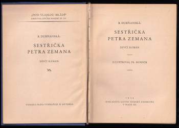 Bohumila Dubňanská: Sestřička Petra Zemana