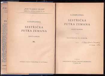 Bohumila Dubňanská: Sestřička Petra Zemana