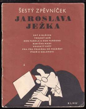 Šestý zpěvníček Jaroslava Ježka
