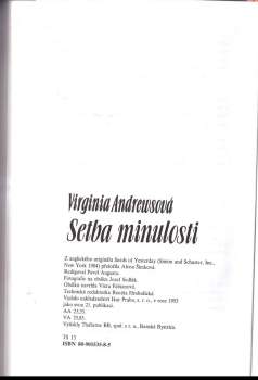 V. C Andrews: Setba minulosti