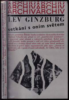 Lev Solomonovič Ginzburg: Setkání s oním světem