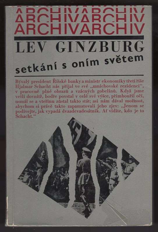 Lev Vladimirovič Ginzburg: Setkání s oním světem : Z mnichovského deníku