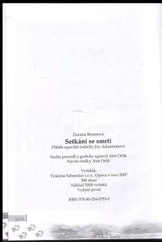 Zuzana Beranová: Setkání se smrtí