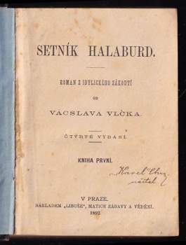 Václav Vlček: Setník Halaburd
