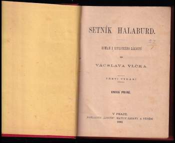 Václav Vlček: Setník Halaburd