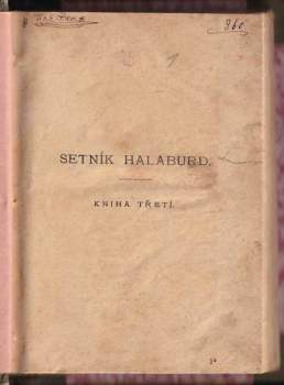 Václav Vlček: Setník Halaburd