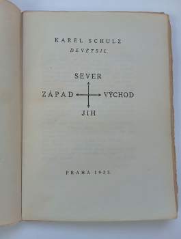 Karel Schulz: Sever - jih - západ - východ