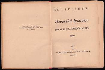 Sláva Václav Jelínek: Severská holubice