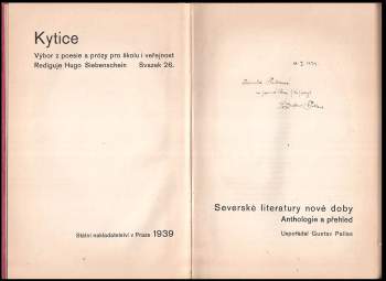 Severské literatury nové doby