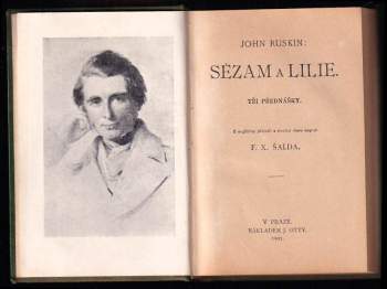 John Ruskin: Sézam a lilie