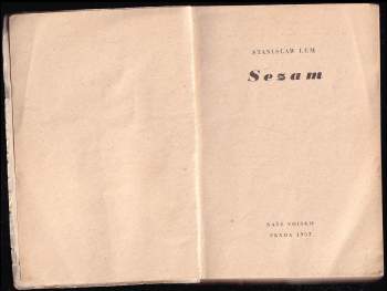Stanislaw Lem: Sezam