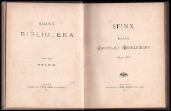 Jaroslav Vrchlický: Sfinx