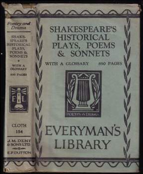Shakespeare's Historical Plays, Poems & Sonnets
