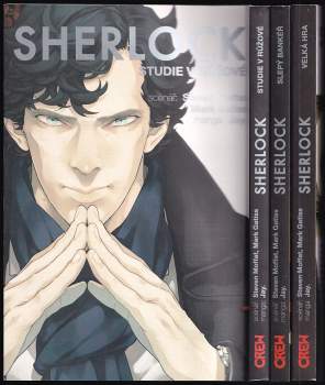 Mark Gatiss: Sherlock 1 - 3 Studie v růžové + Slepý bankéř + Velká hra