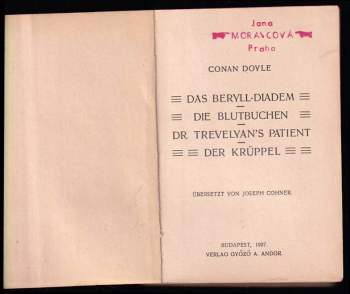 Arthur Conan Doyle: Sherlock Holmes Serie 7 - Das Berryl - Diadem - Die Blutbuchen - Dr. Trevelyans Patient - Der Krüppel