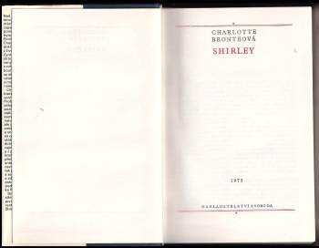 Charlotte Brontë: Shirley