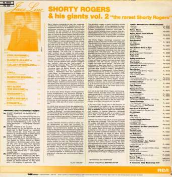 Shorty Rogers And His Giants: Shorty Rogers And His Giants Vol 2 "The Rarest"