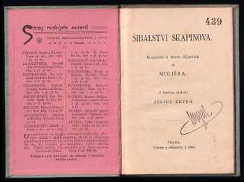 Molière: Šibalství Skapinova
