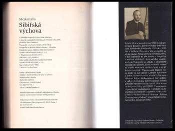 Nicolai Lilin: Sibiřská výchova