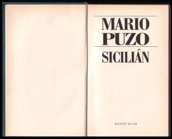 Mario Puzo: Sicilián