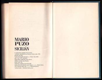 Mario Puzo: Sicilián