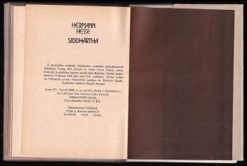 Hermann Hesse: Siddhārtha