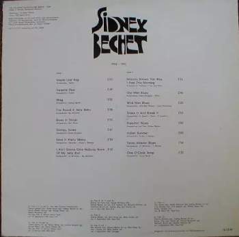 Sidney Bechet: Sidney Bechet