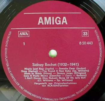 Sidney Bechet: Sidney Bechet