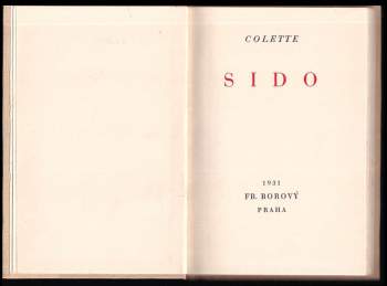 Colette: Sido