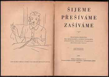 Šijeme, přešíváme, zašíváme
