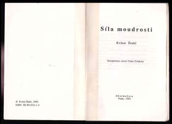 Evžen Štekl: Síla moudrosti