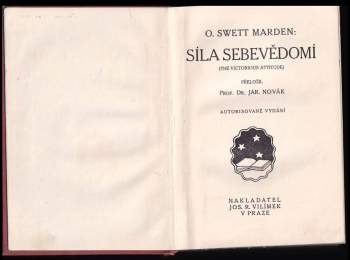 Orison Swett Marden: Síla sebevědomí