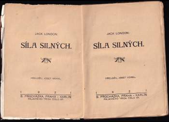 Jack London: Síla silných