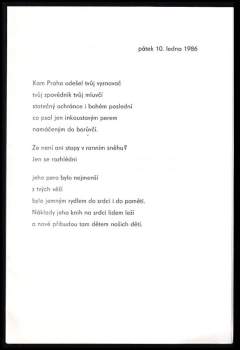 Alois Volkman: Silent musae