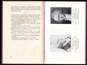 C. Henri N Garrigues: Silhouetten Garrigues'scher und einiger anderer Profile