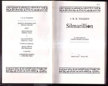 J. R. R Tolkien: Silmarillion