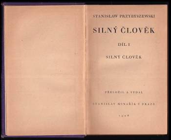 Stanisław Przybyszewski: Silný člověk