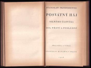 Stanisław Przybyszewski: Silný člověk