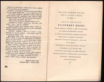 Louis Golding: Silverovy dcery