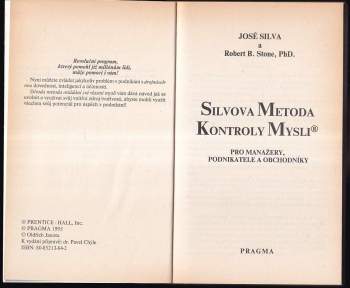 José Silva: Silvova metoda kontroly mysli